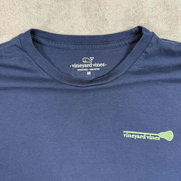 Vineyard Vines Shirt Men’s Medium Blue Performance Long Sleeve Outdoor Sport - Picture 3 of 8